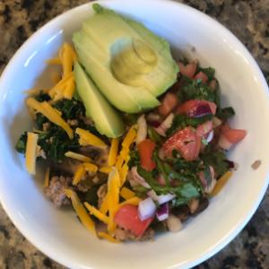 Turkey Veggie Bowl by codyalanstubbs