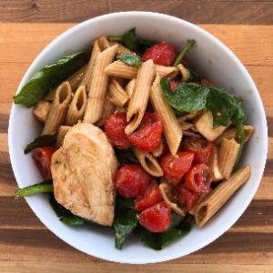 Caprese Pasta Salad with Chicken by codyalanstubbs