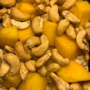 Mango Coconut Cashew Overnight Oats  by codyalanstubbs