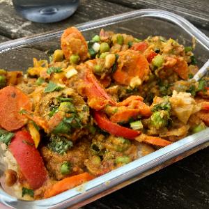 Pumpkin Curry Turkey Meatballs by codyalanstubbs