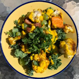 Curried Cauliflower Salad by codyalanstubbs